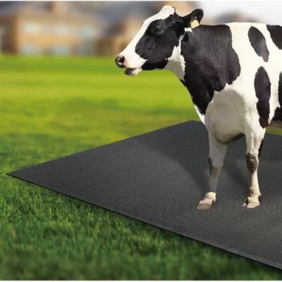 3/4inch Thick Solid Livestock Cow Horse Mat Floor with Diamond Pattern