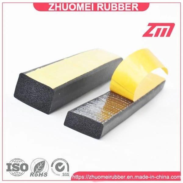 Square Shape Sponge Rubber Strip for Doors