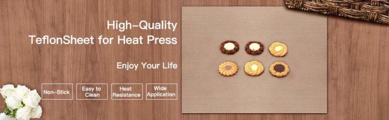 Customized Size Nonstick Ptfeheat Press Vinyl Sheets