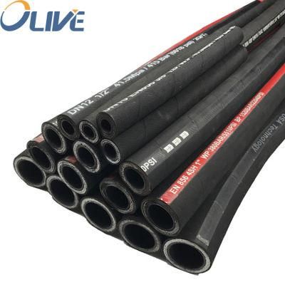 Braided Fuel Dispenser Oil Cooler Chemical Hydraulic Rubber Hose