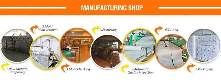 High Tear Strength Heat Resistant Silicone Rubber Sheet Roll for Vacuum Press