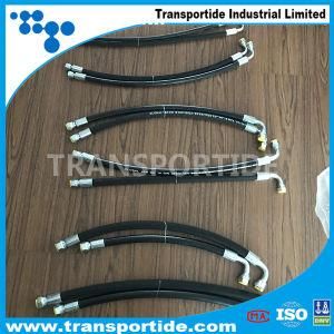 High Pressure Rubber En 856 4sp Hydraulic Spiral Hose