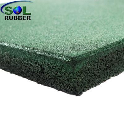 500*500mm Outdoor Playground 50mm Thick Rubber Floor Mat in Dubai