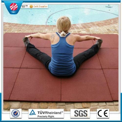 Outdoor Rubber Floor Tile Playground Rubber Floor Tile