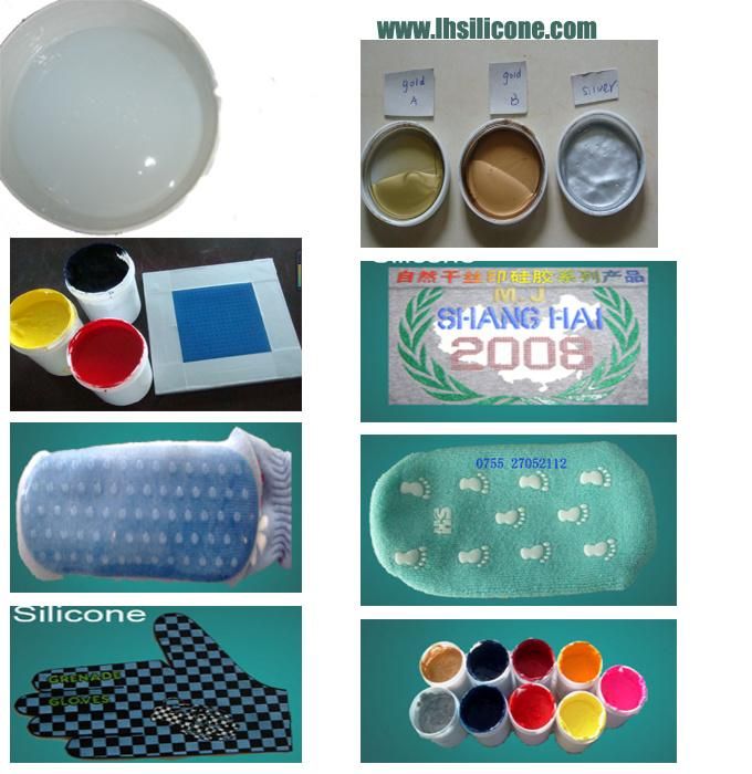 Silicone Ink for Printing Textile and Socks