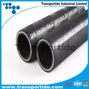 Wrapped Surface DIN En856 4sh/4sp Hydraulic Rubber Hose