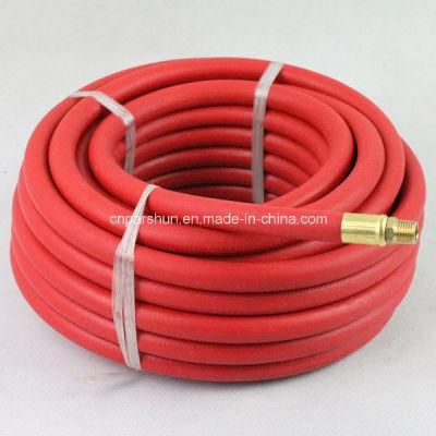 Rubber Red 1/4&quot; Mnpt 300 Psi Air Hose