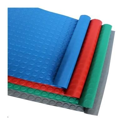 The Colorful Antislip Groove Fine Ribbed Rubber Sheet Roll Floor Mat