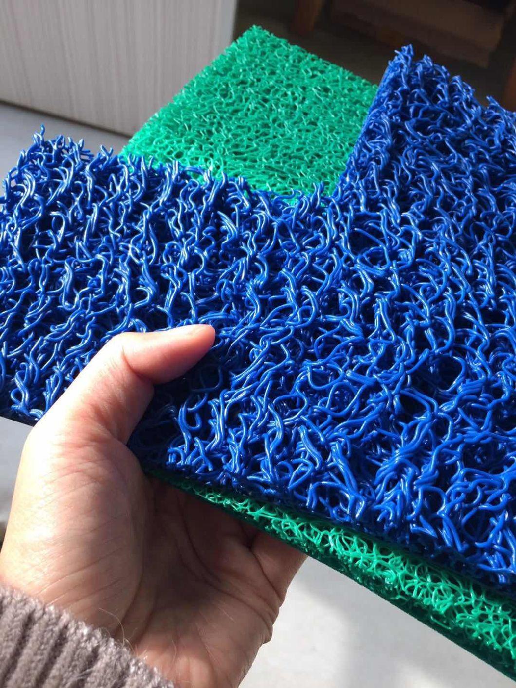 Soft Anti Slip PVC Coil Matting Roll Floor Mat for Cars PVC Loop Mat Rolls Spaghetti Mat