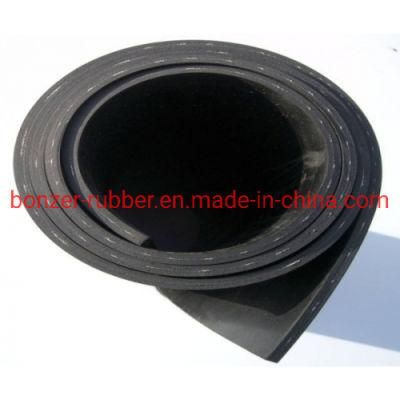 Wear-Resistant Oil-Resistant Industrial NBR Nitrile Rubber Flooring Matting Sheet with Fabric Cloth Insertion