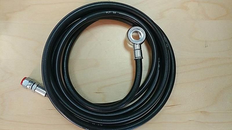 Komatsu PC200/PC300 High Quality Low Pressure Plt Pilot Rubber Hose for Hand Shank