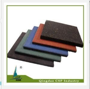 Outdoor Floor Rubber Tile with Factory Price