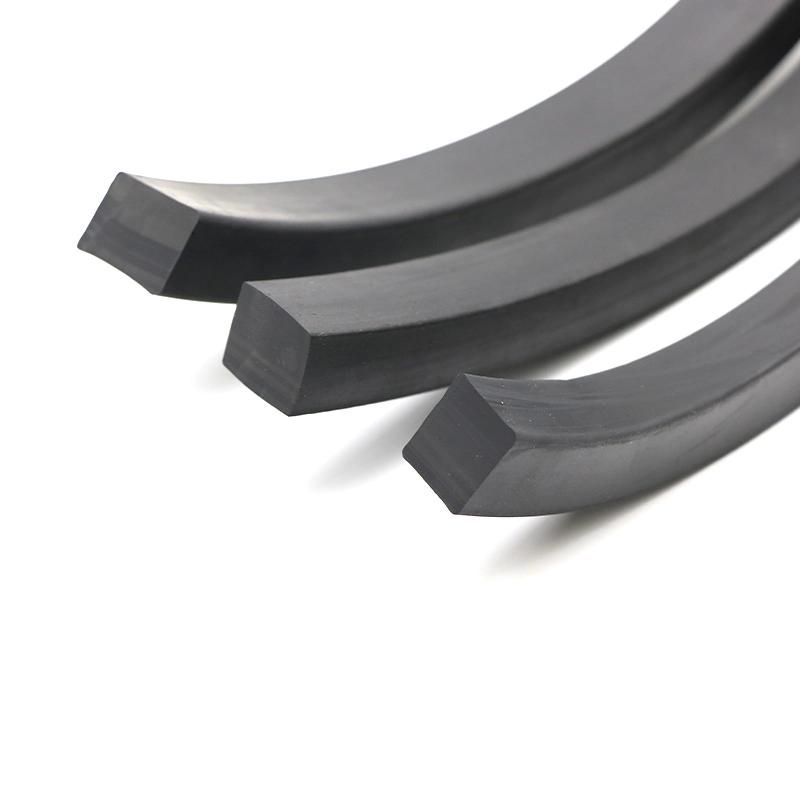 Factory Wholesale Extruded Silicone Rubber Foam Sponge Seal Strip