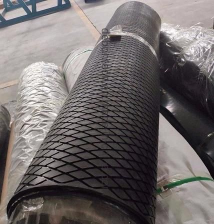 Vulcanized Pulley Lagging Conveyor Rubber Pulley Lagging