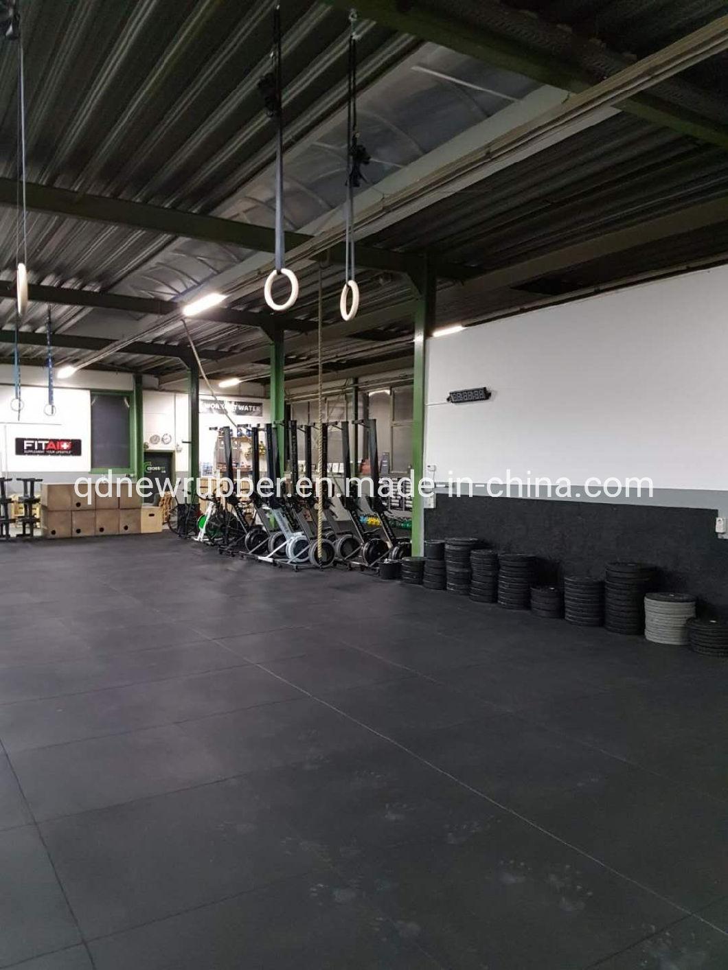 Gym Noise Reduction Rubber Flooring for Crossfit