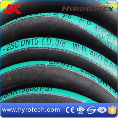 Standard Oil Resistant Rubber Hydraulic Hose DIN En 857 1sc/1sc