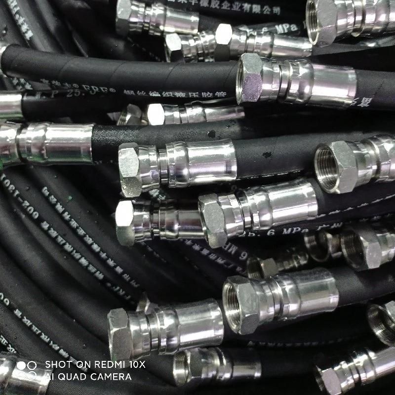 Fibber Braided Rubber Fuel Hose SAE 100 R6