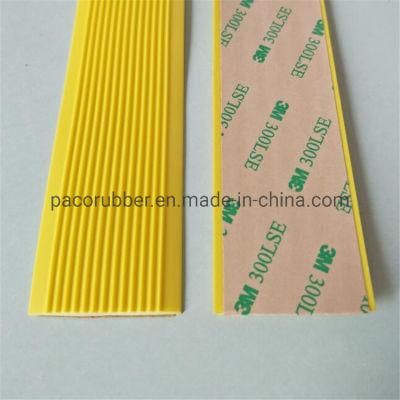 Self Adhesive Anti Slip PVC Silicone Rubber Sealing Strip for Stair Steps