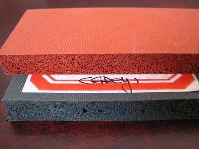 Silicone Sponge Rubber Sheet, Silicone Foam Rubber Sheet on Good Sale