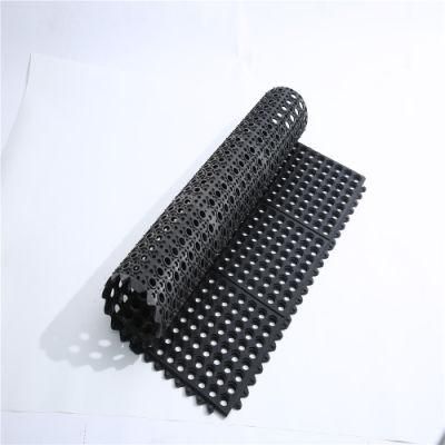 Environment Friendly 100% Natural Synthetic Rubber Mat Anti Slip and Anti Fatigue Splicing Kitchen Mat