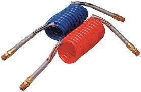 Truck Parts 15 FT Nylon Coiled Air Line Set