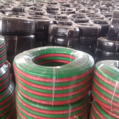Factory Good Quality Rubber Twin Welding Hose Red and Green