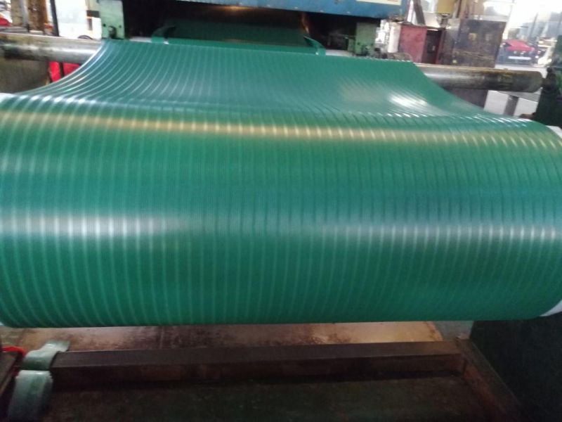 Anti-Slip 15mm Fine Ribbed Rubber Sheet Flooring Mats