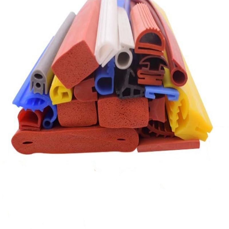 Different Shape Silicone Rubber Sponge Extrusion Profile