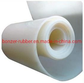 China 3-8mm Industrial High Elastic Heat Resistant Silicone Rubber Flooring Mat Sheet