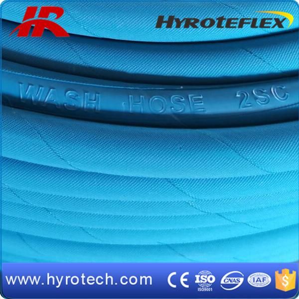 155 Degrees 2sc Blue High Pressure Washer Hose for Cleaning Machines