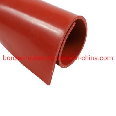 China 0.5-20mm Industrial Heat Resistant Silicone Rubber Sheet