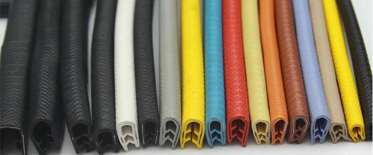 Flexible PVC Plastic Rubber Edge Trim Protector Rubber Seal for Car