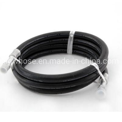 Hot Direct Sale High Pressure Hydraulic Rubber Hose DIN En 856 4sp/4sh with Fittings From Ugw Hose Factory