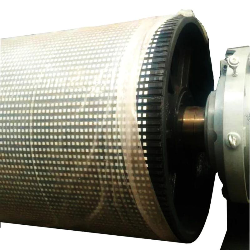 Conveyor Diamond Drum Rubber Lagging Sheet Diamond Pulley Lag