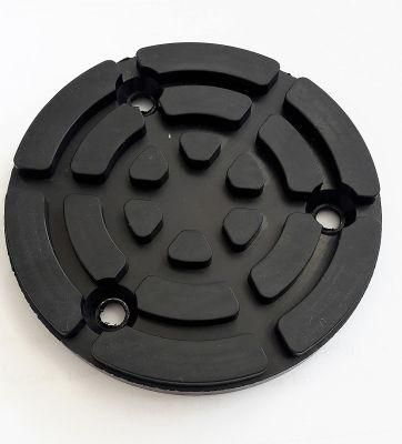 Round Floor Molded Rubber Jack Pads for Auto, Car Truck Lift