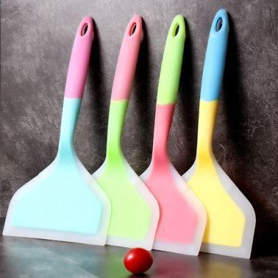 Eco Friendly Kitchenware Baking Tools China Manufacturer Supply Custom Non-Stick Kitchen Silicone Shovel Spatula Cooking