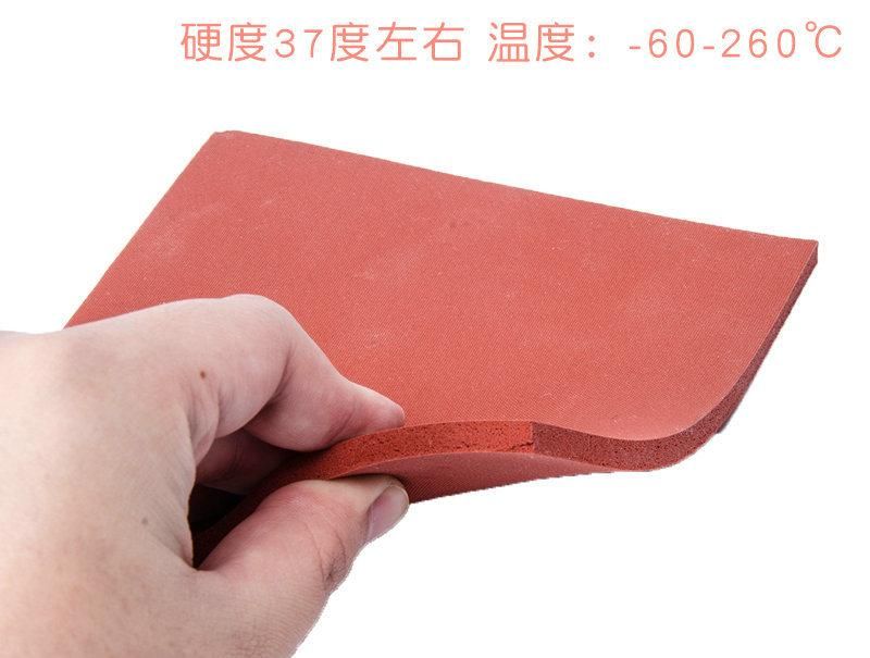 Heat Resistant Silicone Foam Sheet, Silicone Sponge Sheet and Roll Closed Cell Silicone Rubber Sheet (3A1002)