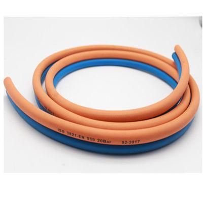 ISO 3821 5/16&prime;&prime; Rubber Twin Hose for Argon Welding