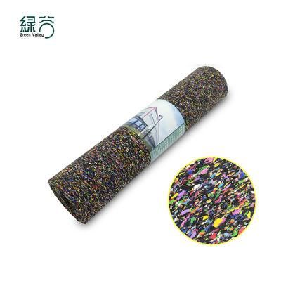 Rubber Roll Rubber Flooring Rolls EPDM Flecks Rubber Gym Floor Mat Roll for Fitness Crossfit