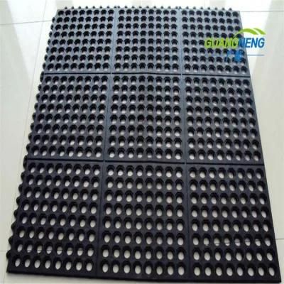 Interlocking Drainage Waterproof Rubber Floor
