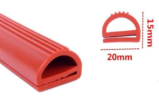 E-Type Silicone Rubber Weatherstrip Sealing for Oven, Steamer