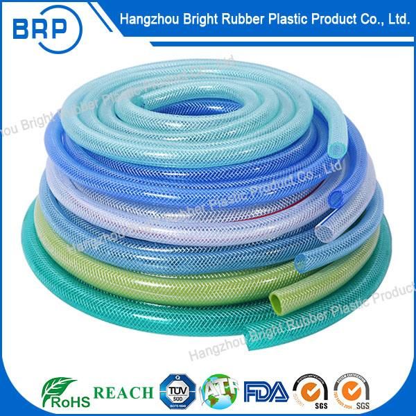 Customized Braided PVC Hose Reinforced Silicone Tubes Rubber Watering Pipe Hot Sale