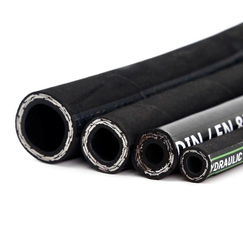 Hydraulic Rubber Hose with Wire Spiral for Extreme High Pressure