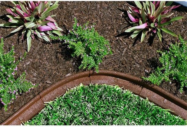 Grass Lawns Pathways Rubber Edging Roll