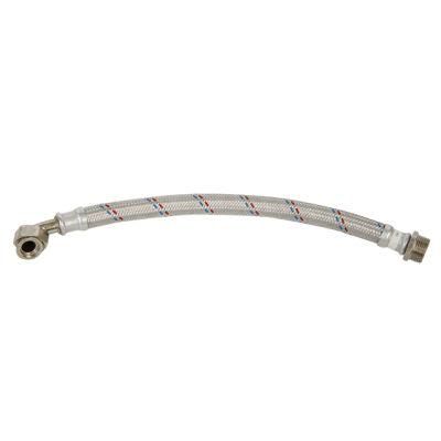 Aluminium Braided Hose, Pump Hose with Brass Nuts D27*50cm FC1*M1