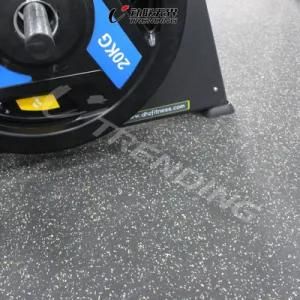 Rubber Floor with Various EPDM Particle Colors