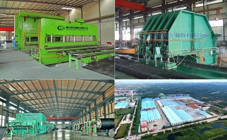 DIN Standard Multi-Textile Rubber Conveyor Belt