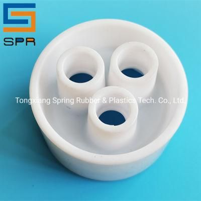 Insulating White Rubber Wire Protection Sleeve