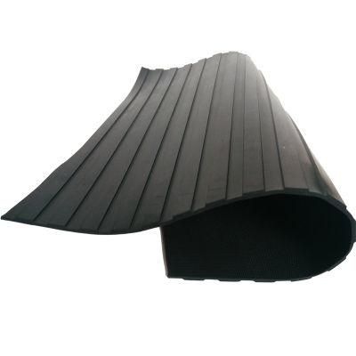 Anti Slip Recycled Corrugated Rubber Runner Floor Mat Matting Van Truck Bed Matt