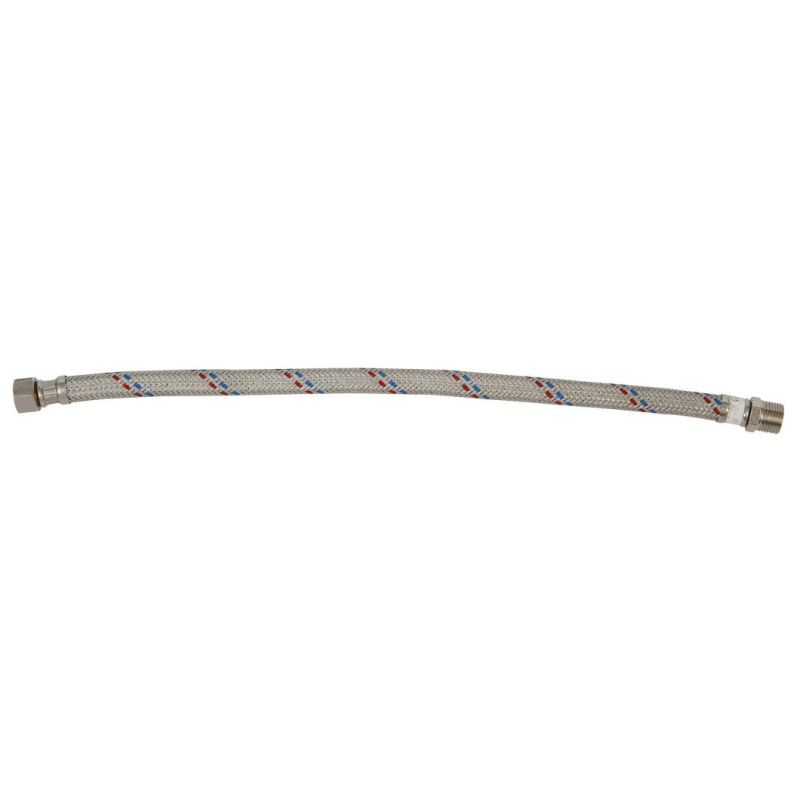 Aluminium Braided Hose Pump Hose D19*50cm F1/2*M1/2